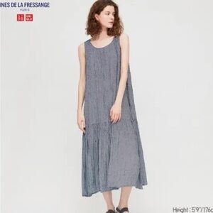 Uniqlo Women's Blue Maxi Dress